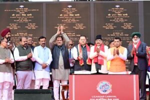 उधमसिंह नगर कार्निवाल सरस आजीविका मेला-2026 का सीएम धामी ने किया शुभारम्भ